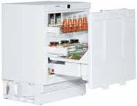 Integrierbare Unterbau-Kühlschränke 8-87 8-87 8-87 Bedienkomfort UIK 550 Premium UIK 60 Comfort UIK 44 Comfort Türmontage / Bauform Energieeffizienzklasse (Energieverbrauch Jahr / 4 h) 4 Lagerzeit