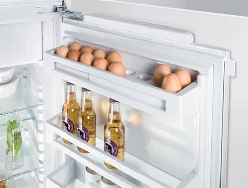 Kühl-Gefrier-Kombinationen Qualität bis ins Detail Das praktische FlexSystem unterstützt die übersichtliche, flexible Lagerung und Sortierung von Lebensmitteln in den BioFresh-Safes oder