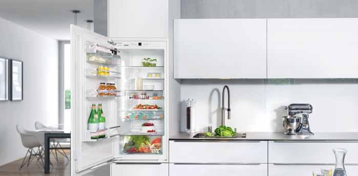 Ob Kühlschrank mit oder ohne Gefrierfach, integrierbar oder dekorfähig, Schlepptür oder Festtür: Das breite Liebherr-Sortiment bietet dabei für jeden Anspruch und Bedarf das richtige Gerät.