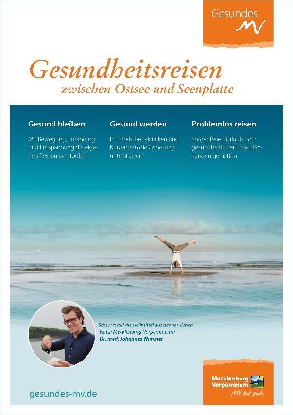 Erstellung Gesundheitsreise-Magazin 2017 Umfang: 56 Seiten Auflage: 60.000 Beileger im FOCUS Gesundheit, 5.