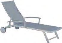 grau frame aluminium powder-coated with Starwood armrests, cover textilen backrest adjustable frame graphite
