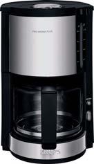 Kaffeeautomaten mit Glaskanne Pro Aroma Plus KM 3210 2-teiliger Doppelwand-Schwenkfilter, Aromaverschlussdeckel, automatische
