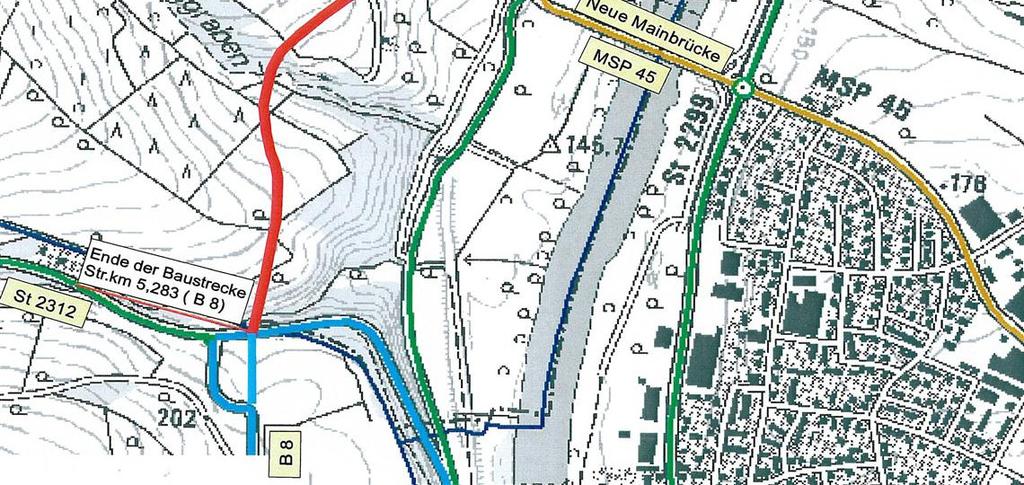 Diese überspannt das Glasbachtal, die parallel dazu