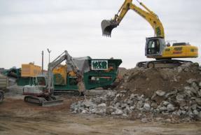 Transportvermeidung Betonproduktion auf der Baustelle (rd. 300.