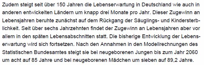 2000: 19,50 Jahre (+1,19 Jahre).