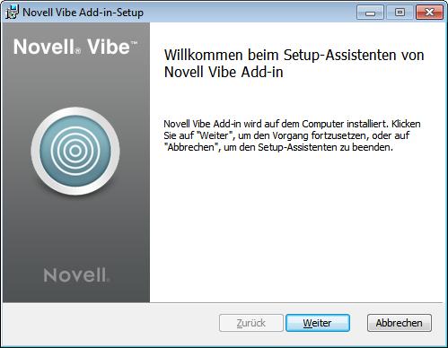 Novell Vibe-Add-in 1.0.1 1.
