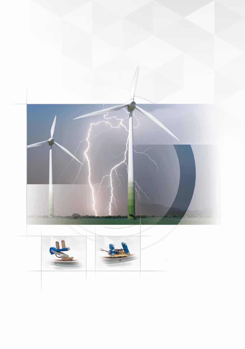 Blitzschutz-Systeme für Windenergieanlagen