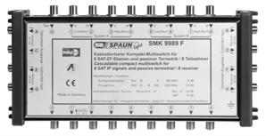 .. 6 db Eingänge 8 x SAT: 950-2'200 MHz Verstärkung Stamm SAT: 15 db Teilnehmerauskopplung SAT: -4... 0 db Teilnehmerauskopplung Terr: 16.