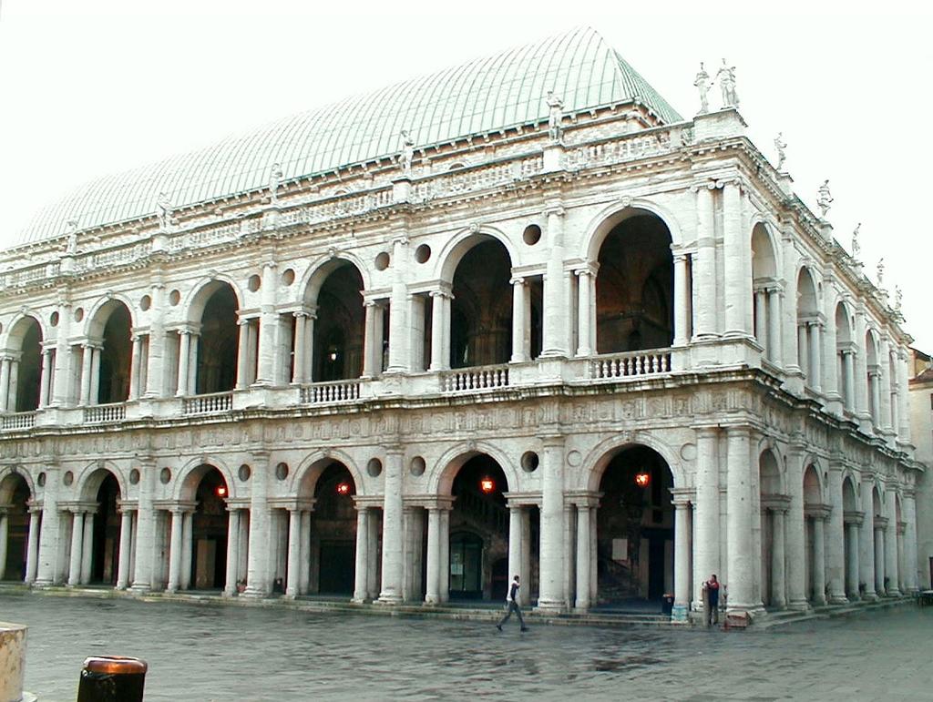 Palladio, Basilica in Vicenza - bauen mit klassisch-römischen