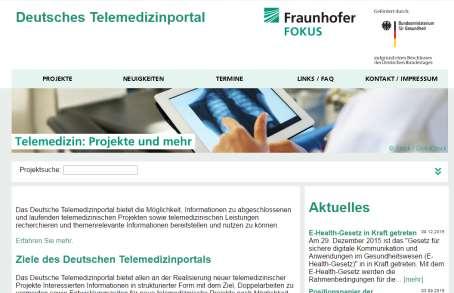 Telemedizinische Patientenversorgung in Deutschland search term hits Innere Medizin 207 Kardiologie 78 Neurologie 40 Psychiatrie und