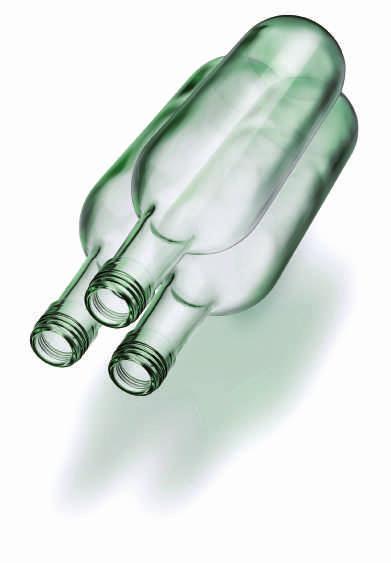 fokus Vetrotime 2/2010 3 LeicHtgLas Mit Leichtigkeit zum Markterfolg Glasflaschen und Konservengläser werden dank ausgeklügelten Herstellungsprozessen immer leichter.