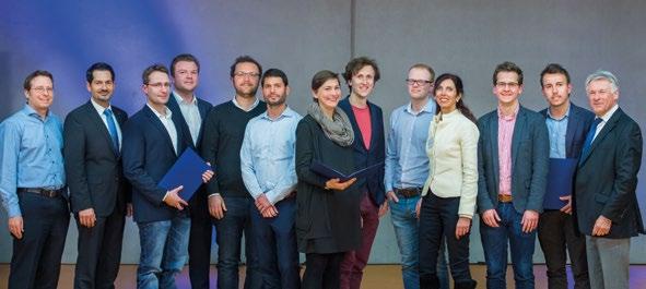 Wissenschaft und Wirtschaft TUM IdeAward für innovative Ideen Drei Teams von Start-up-willigen Wissenschaftlerinnen und Wissenschaftlern erhielten im Februar 2017 für ihre Geschäftsideen den TUM