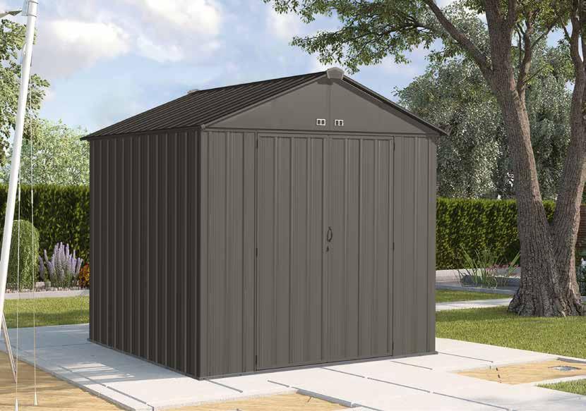 NEU EZEE SHED MONZA 87 107 Patentiertes Klicksystem Breite