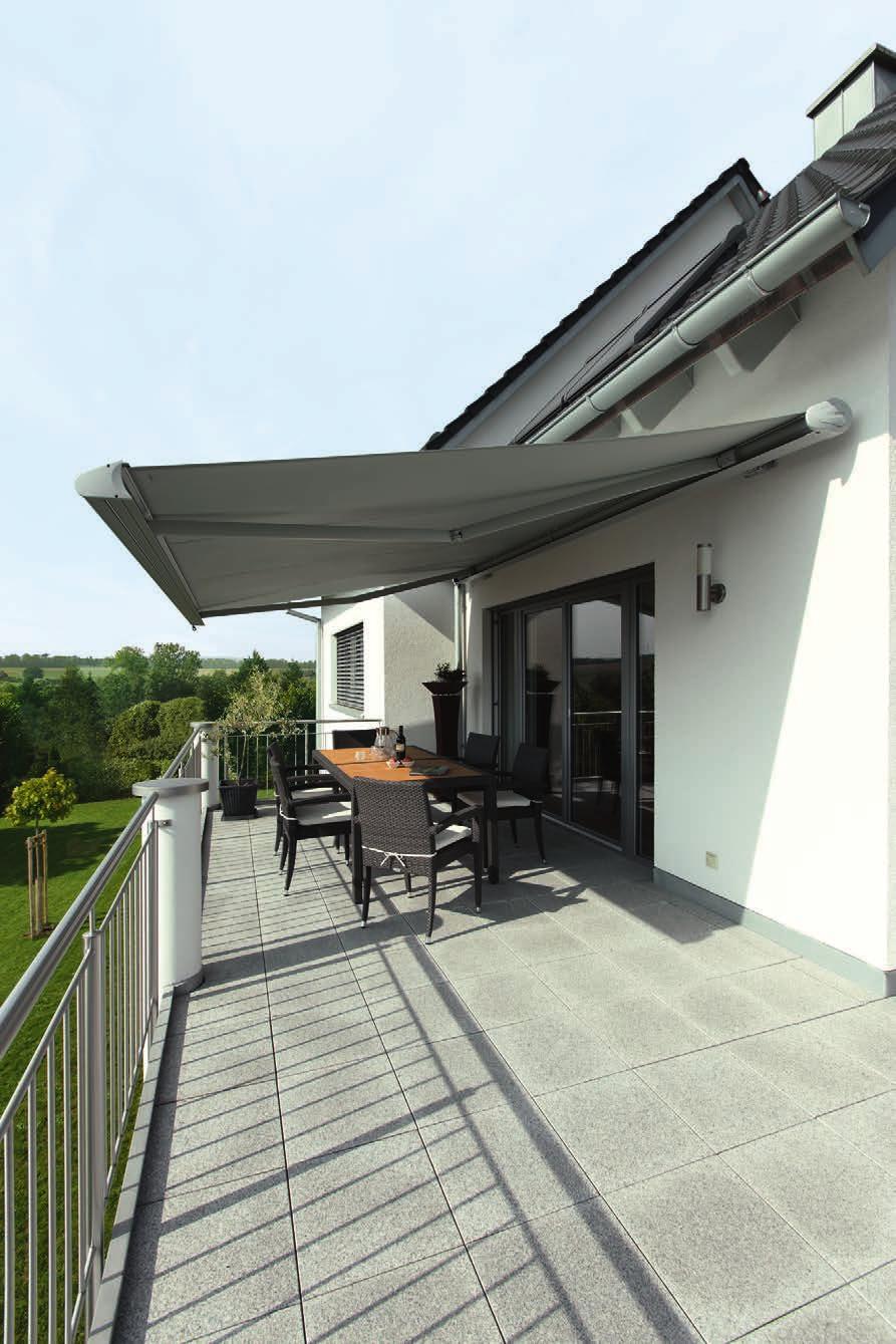 WAREMA Terrassen-Markisen für individuellen Sonnenschutz WAREMA Markisen sind ein Blickfang an jedem Haus. Durch die große Auswahl an Designs, Farben und Stoffen ist jede individuelle Lösung möglich.