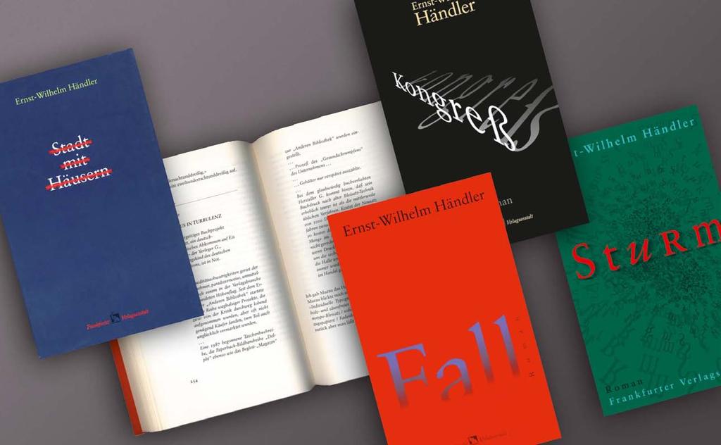 29 TYPOGRAFIE/ HERSTELLUNG Frankfurter Verlagsanstalt Cover und Lesetypografie