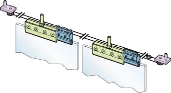 Öffnungs- und Schließdämpfung SOFT-STOP (bis 100 kg) Einbau von SOFT-STOP auch nachträglich möglich Dual-System (für 2-flügelige Türen) Verwendung mit