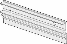 PURA 150 Endabdeckung für Laufschiene bei Seitenteilprofil/Deckenbefestigung Material/Oberfläche 28.