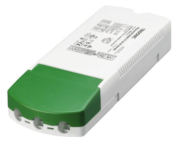 BASIC FX SR 50 W Kombinierte Notlicht-LED-Driver Produktbeschreibung Unabhängiger Fixed-Output-LED-Driver für den Netzbetrieb mit integrierter Simple CORRIDOR FUNCTION (CF) Notlicht-LED-Treiber mit