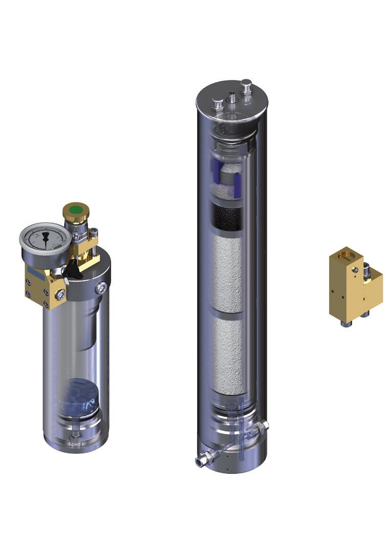 12 LUFT- UND GASAUFBEREITUNG ZUBEHÖRSYSTEME BAUER KOMPRESSOREN AUSGEREIFTE TECHNOLOGIE FÜR ERSTKLASSIGE LUFT- UND GASQUALITÄT.