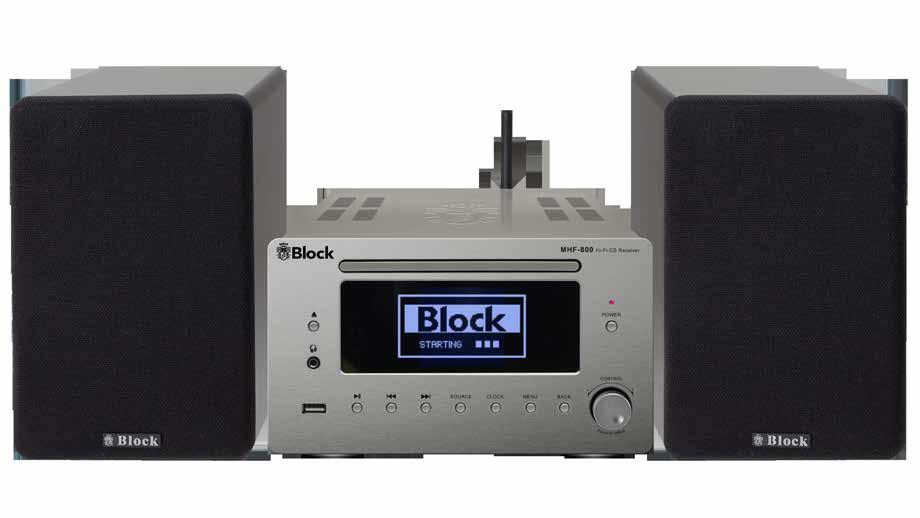 CD-Spieler Internet-Radio Verstärker Block MHF-800 Unsere audiophile Mikroanlage UVP: 749,- CD-Spieler Internet-Radio Verstärker Block MHF-800 Unsere audiophile Mikroanlage Leistung: 2x 25 Watt