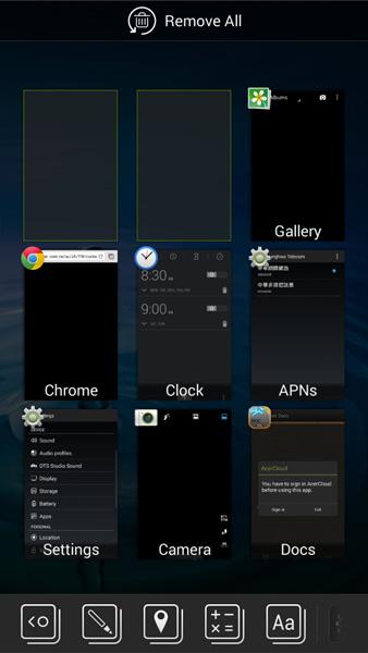Verwendung des Smartphones - 23 Multitasking Sie können gleichzeitig mehrere Applikationen öffnen.