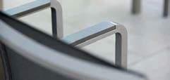 Gestell taupe Bezug & Armlehnen kieselgrau with aluminium armrests frame taupe cover & armrests pebble grey 60 61 86 46 65,5 5