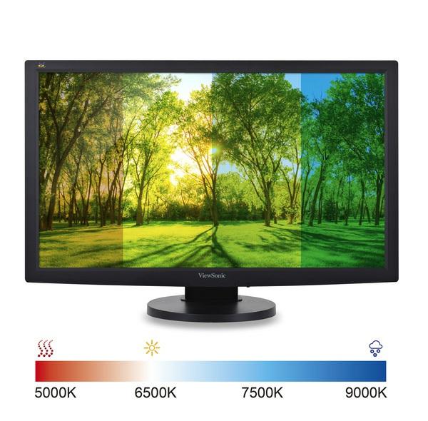 Bessere Farbgenauigkeit mit Farbmanagement HDMI zur Übertragung von Full HD-Inhalten Das integriert Farbmanagementsystem von ViewSonic hält