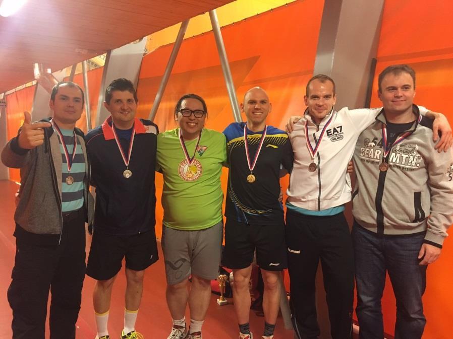 29. April 2017 Internationales Gehörloses Badmintonturnier in Praha / Tschechien Nach langer Verletzungspause kam Artur Tomesovic wieder zurück und erreichte den 3.