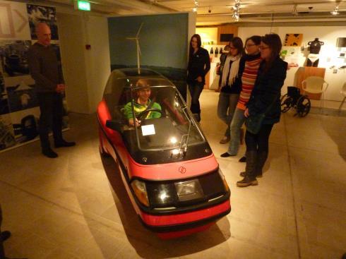 In den 80ern bereits in Dänemark entworfen: Das Elektroauto Die Reise nach Jaunay-Clan/Frankreich Im März 2013
