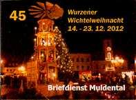 November 2012 - Ausgabe "Weihnachten, Weihnachtsmärkte" - MiNr kpl.