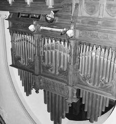 DIE DREI ORGELN DER EVANGELISCHEN KIRCHE BAD RAGAZ Goll-Orgel von 1896 in der evang.