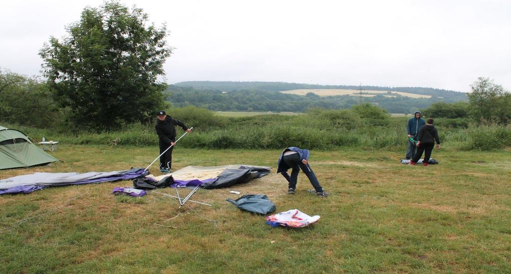 Zum Abschluss des Projektes wurde vor Beginn der Sommerferien gemeinsam ein Kanutour-Zelt Wochenende geplant und durchgeführt.