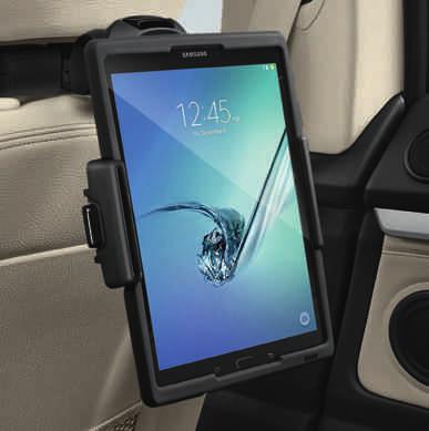 Darüber hinaus schützt das Safety Case das Tablet auch ausserhalb des Fahrzeugs vor Kratzern und Stössen («shockproof»).
