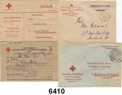 Entlassungsschein, Suchdienst und diverse Familienbriefe (1x I. Weltkrieg).