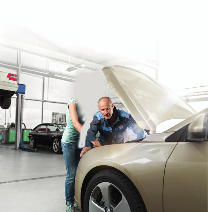 Dies bedeutet die Befähigung zur Autowartung und -reparatur inklusive Erhalt der Herstellergarantie. Für Ihr Auto tun wir alles. www.bosch-service.