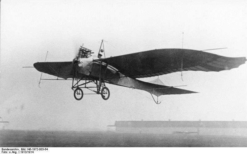 Erste Luftfahrzeugproduktion in Österreich vor 100 Jahren Etrich Taube (Erstflug: 6.