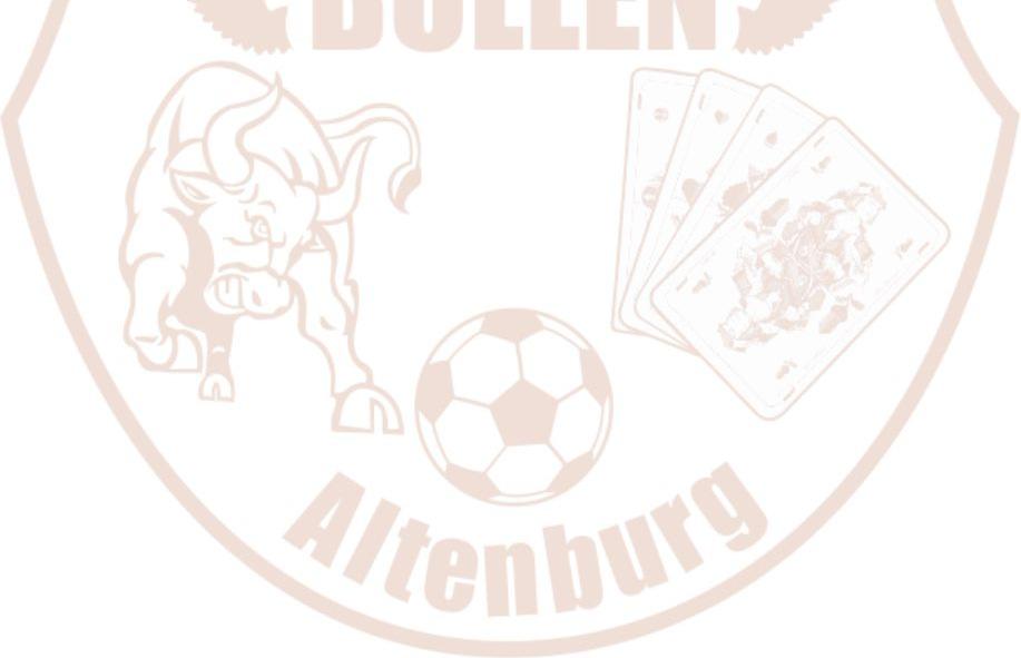 Satzung des Offiziellen RB Leipzig Fanclub Skatstadt Bullen gegründet am 07.05.2015 in Altenburg Zweite Fassung festgelegt am 06.04.