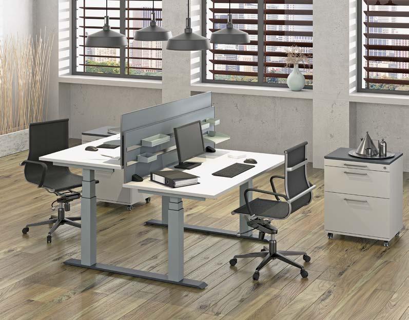 Für Produktivität auf höchstem Niveau: LegaDrive Systems Gesünder und effizienter arbeiten mit LegaDrive Systems Bei der Büro- und Objektausstattung setzen sich höhenverstellbare Tische immer stärker