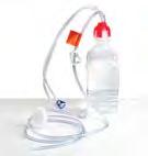 Spülsysteme AquaShield Spülflaschen-Schlauchset Das AquaShield Spülflaschen-Schlauchset zum Einmalgebrauch ist eine sichere Alternative zu wiederaufbereitbaren Spülflaschen-Schlauchsets. Produktnr.