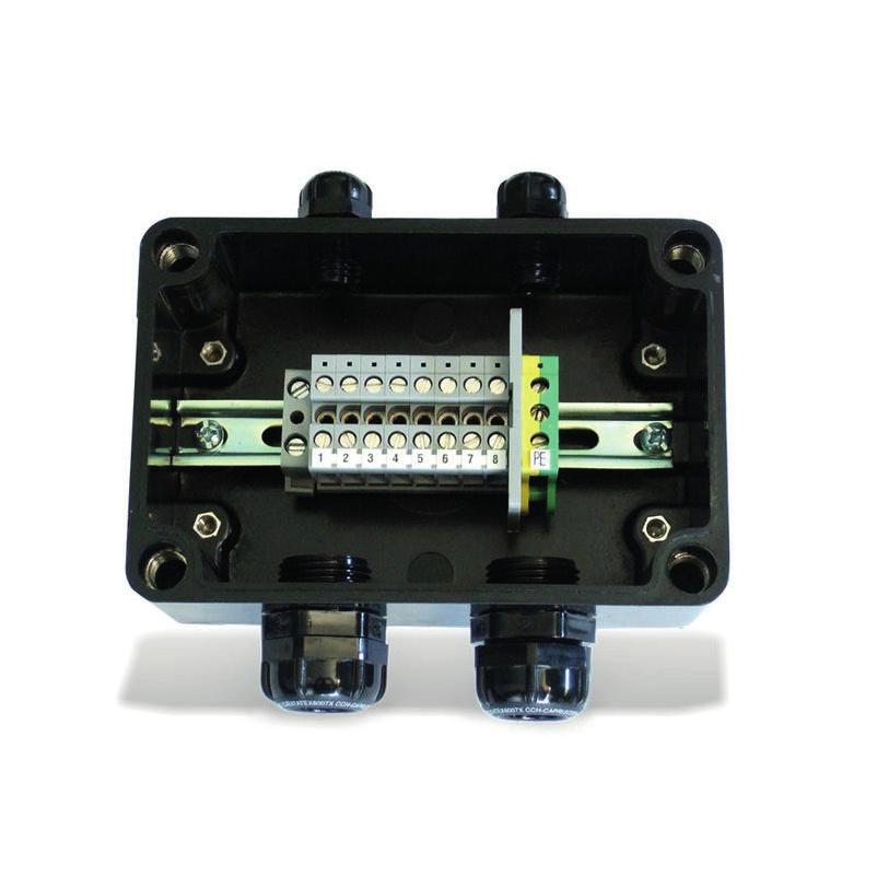 Des Weiteren ist ein EMV Adapter zur Isolation des Sensorgehäuses vom Maschinenpotential erhältlich.