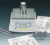 erforderliche Zubehör. Sartorius Gewichtstücke und Gewichtsätze sind DKD-kalibriert und entsprechen der internationalen Empfehlung OIML-R111 erhältlich.