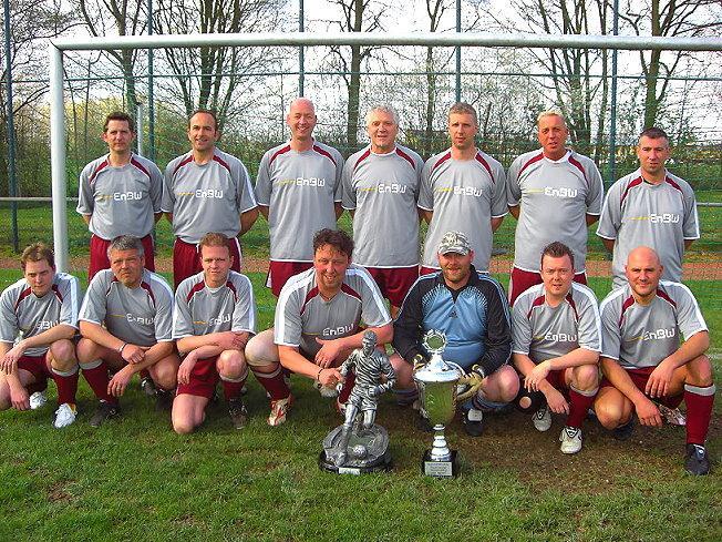 AH-Mannschaft 2008/09: Rene Kurth, Agim Laci, Christoph Hermanns, Theo Masjosthusmann, Torsten Fuhrmann, Dirk Zoll, Karsten