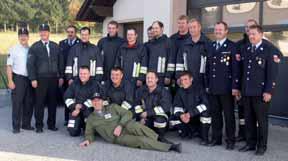 Mit den Themen Löschwasserversorgung, Einsatz von Schläuchen und Armaturen musste sich die Feuerwehrjugend beim Wissenstest 2008 auseinandersetzten.
