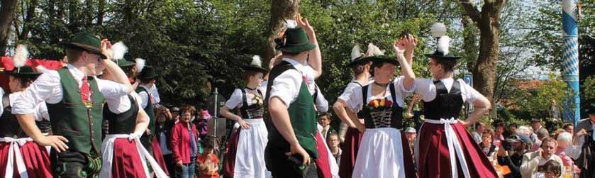 Maibaumfest für die ganze Familie Die beliebte Tradition wird auch in Markt Schwaben gelebt Bayerisches Brauchtum und gemütliche Geselligkeit stehen am 1.