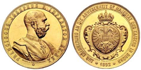 Medaille Kaiser 1896 / Ungarn