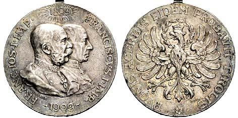 Medaille Kaiser 1903 / König