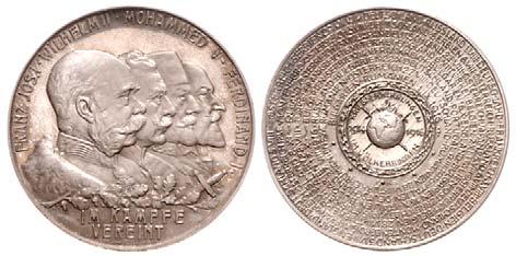 301-1695) Medaille Kaiser 1915