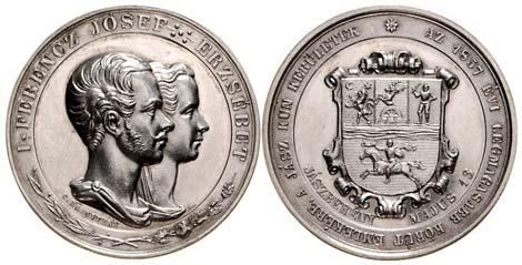 Medaille Kaiserpaar 1867
