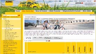 Juli 2012 über sämtliche Vertriebskanäle (TV, Hörfunk, Print, Online inkl. Social Media) www.adac.de/mietfahrraeder Gute Medienresonanz in allen Kanälen Positives Betreiber-Echo in Deutschland (u.a. Pressemitteilungen von DB Rent GmbH und nextbike GmbH) News im Fahrradportal vom 19.