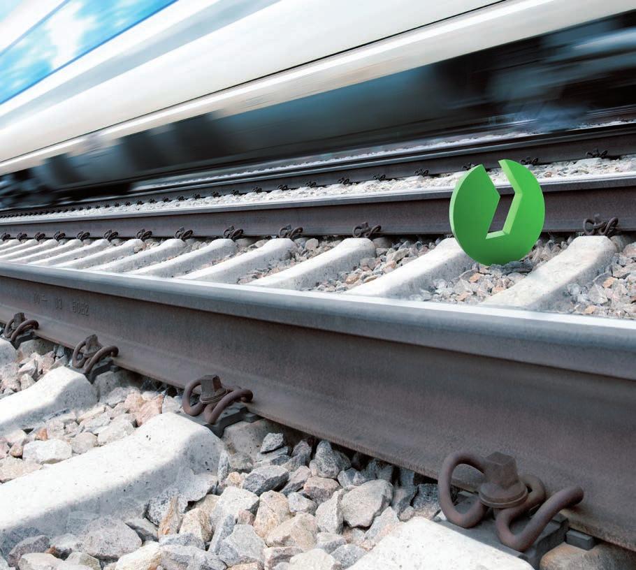 Innovative Schienenbefestigungslösungen haben ein Zeichen.